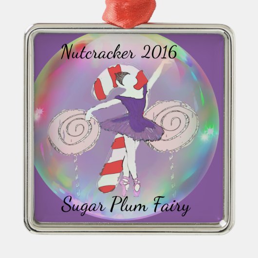 Sugar Plum Fairy Ornament (Voorkant)