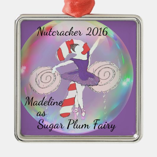 Sugar Plum Fairy Ornament (Voorkant)