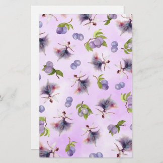 Sugar Plum Fairy Waterverf Soap Wrap Papier Blad