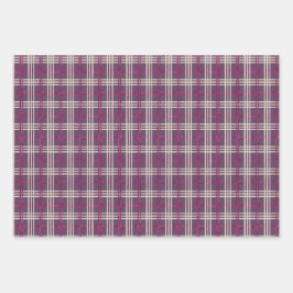 Sugar Plum - Plum & Bows Set, HI-stijl Kerstmis Inpakpapier Vel