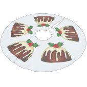 Sugar Plum Pudding kerstfeestdag dessert Kerstboom Rok (Gekanteld)