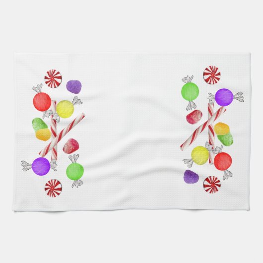 Sugar Plums Kitchen Towel Theedoek (Horizontaal)