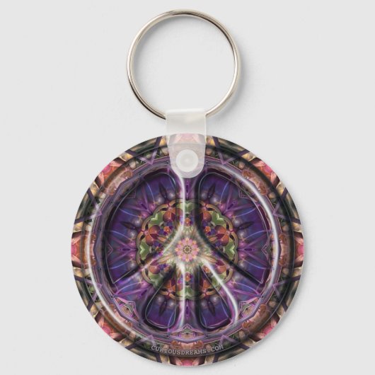 Sugar Plums Peace Sleutelhanger (Voorkant)