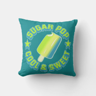 Sugar Pop Cartoon Ice Cream Reversible Kussen