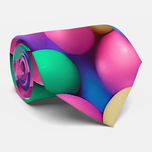 Sugar rush a bonbon motif mens cravate (Roulé)