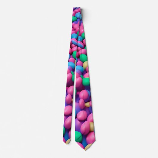 Sugar rush a bonbon motif mens cravate (Dos)