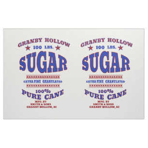 Sugar Sack Panel Fabric Stof