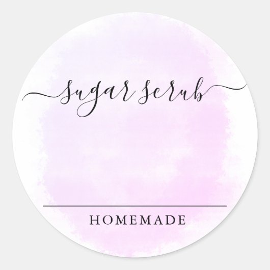 Sugar Scrub Étiquette (Devant)