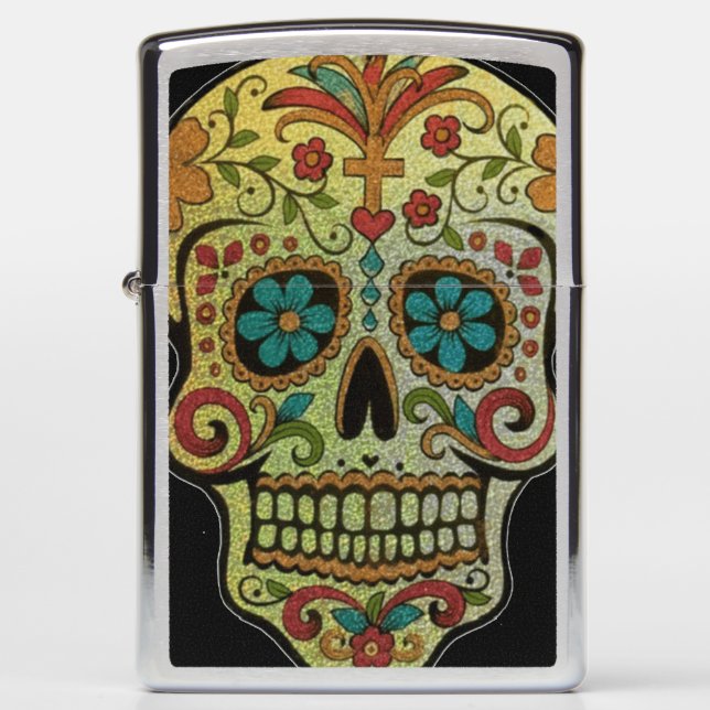 Sugar Skull Art, Dag van de Doden (Voorkant)