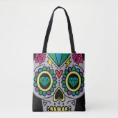 Sugar Skull Art, Dag van de Doden Draagtas (Voorkant)