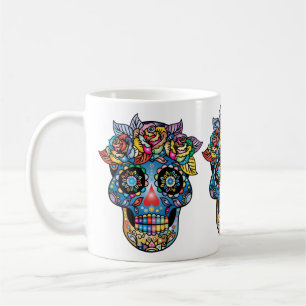 Sugar Skull Art, Dag van de Doden Koffiemok