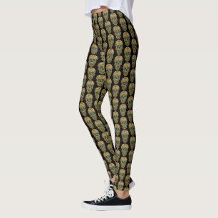Sugar Skull Art, Dag van de Doden Leggings