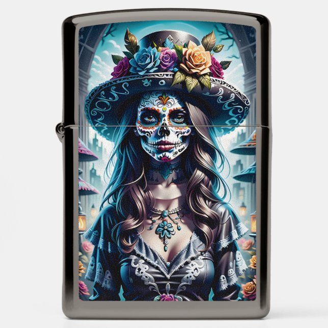 Sugar Skull Art - Feestelijke geest (Front)