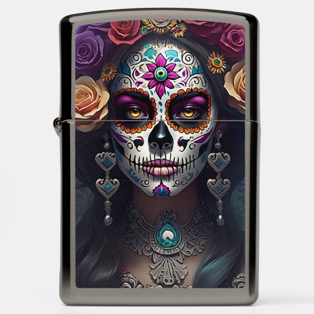 Sugar Skull Art - Gezichten van herinnering (Front)