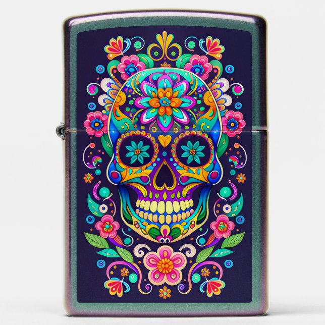 Sugar Skull Art - Levendige uitdrukking van tradit (Front)