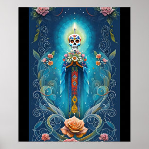 Sugar Skull Art - Ontketen de Geest van Mexico Poster