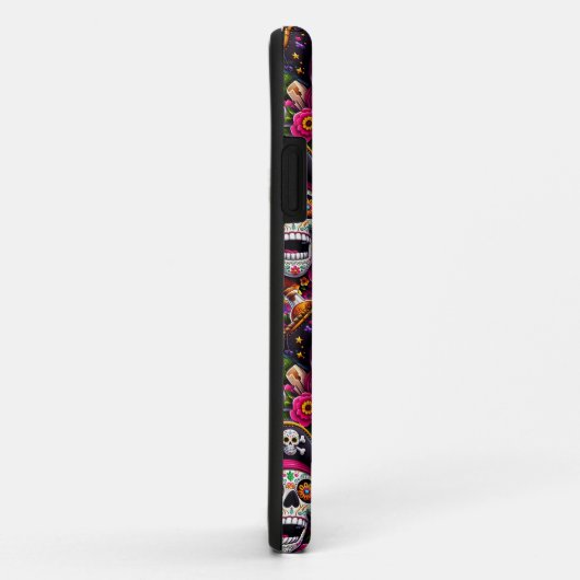 Sugar Skull Art - Swashbuckling Pirate Skull Case-Mate iPhone Case (Achterkant/rechts)