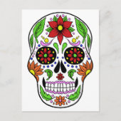 Sugar Skull-briefkaart Briefkaart (Voorkant)