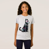 Sugar Skull Calavera Hond I T-shirt (Voorkant volledig)