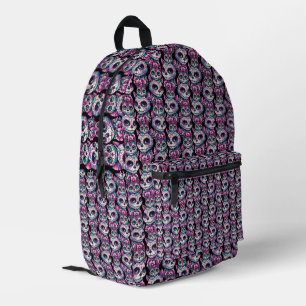 Sugar Skull Cat Pattern Bedrukte Rugzak