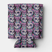 Sugar Skull Cat Pattern Blikjeskoeler (Voorkant)