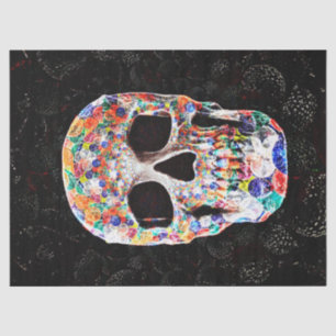 Sugar Skull Colorful Pop Art Balloons Design Tissuepapier