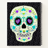 Sugar Skull Day of the Dead Notebook Notitieboek (Achterkant)