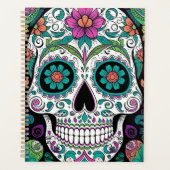 Sugar Skull Day Of The Dead Planner (Voorkant)