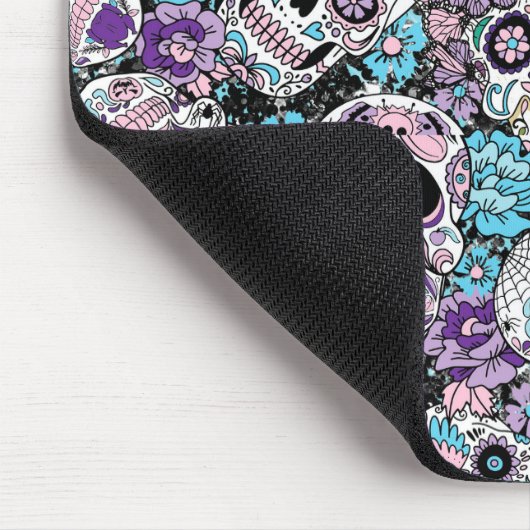 Sugar Skull, Dia de los Muertos #24 Muismat (Hoek)