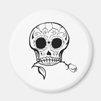 Sugar Skull Día de los Muertos Magneet