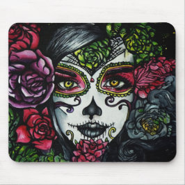 Sugar Skull Girl, Dia de los Muertos #8 Muismat