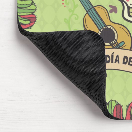 Sugar Skull & Gitaren Dia de Muertos | Muismat (Hoek)