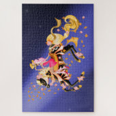 Sugar Skull Horse & Lady Jigsaw puzzle (Vertical)