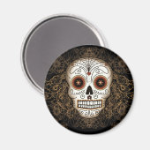 Sugar Skull Magnet Magneet (Voorkant / Achterkant)