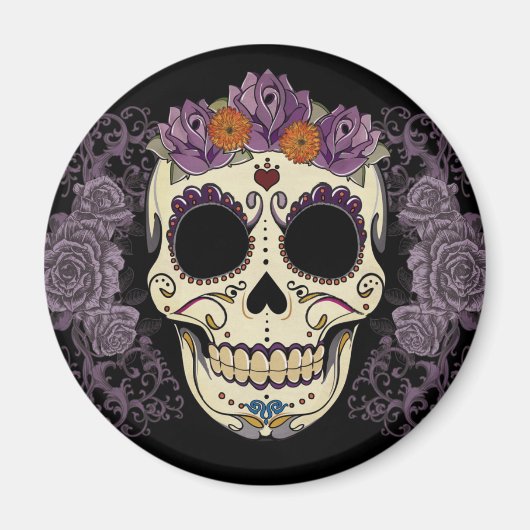  Sugar Skull Magnet Magneet (Voorkant)
