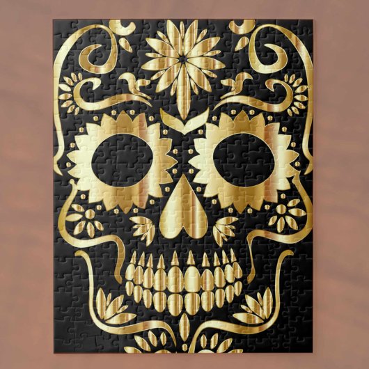 Sugar Skull Mexicaanse dag van de dode culturele k Legpuzzel