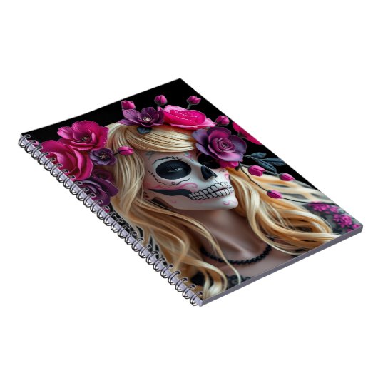 Sugar-skull notebook notitieboek (Rechterzijde)
