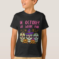 Sugar Skull Oker Roze borstkankerbewustzijn H
