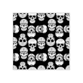 Sugar Skull Print Rubber Stamp  Rubberstempel (Afrduk)