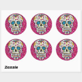 Sugar skull Sticker (Vel)
