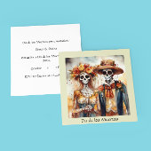 Sugar Skull Sweethearts, op maat Kaart