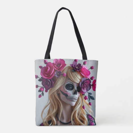 Sugar-skull tote bag (Dos)