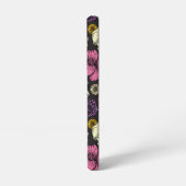 Sugar Skull Zwart Samsung Galaxy S22 Hoesje (Linkerkant)