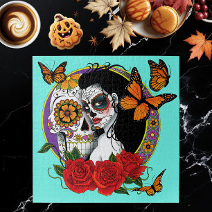 Sugar Skulls Art Nouveau Legpuzzel