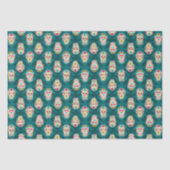 Sugar Skulls Dia de Los Muertos Tissuepapier (Voorkant)