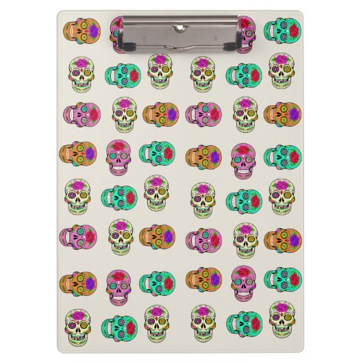 Sugar Skulls Klembord (Voorkant)