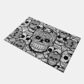Sugar Skulls Pattern Deurmat (Schuin)
