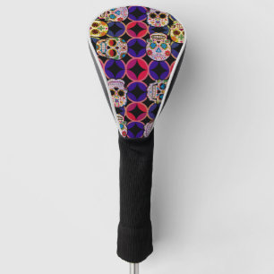 Sugar Skulls Pattern Golfheadcover