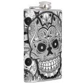 Sugar Skulls Pattern Heupfles (Rechts)