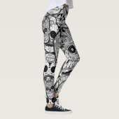 Sugar Skulls Pattern Leggings (Rechts)